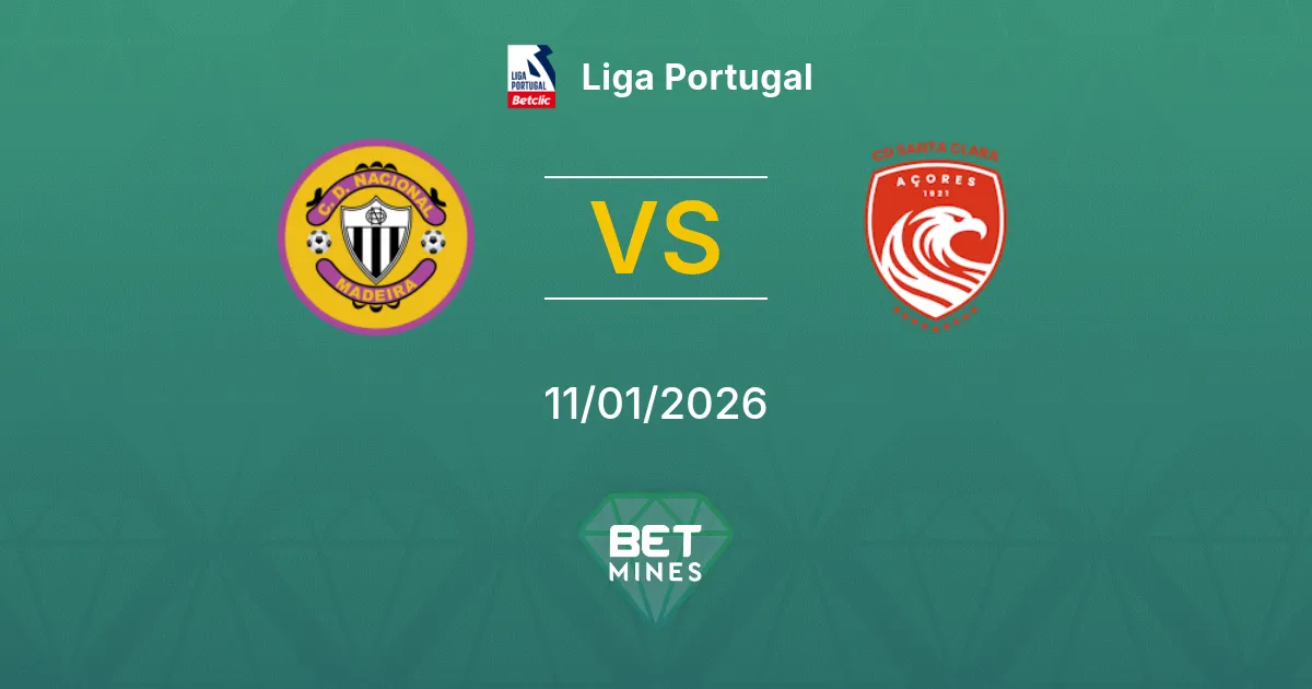 Nacional vs Santa Clara Pronostico: Anteprima e Analisi della Partita | Liga Portugal 11-01-2026