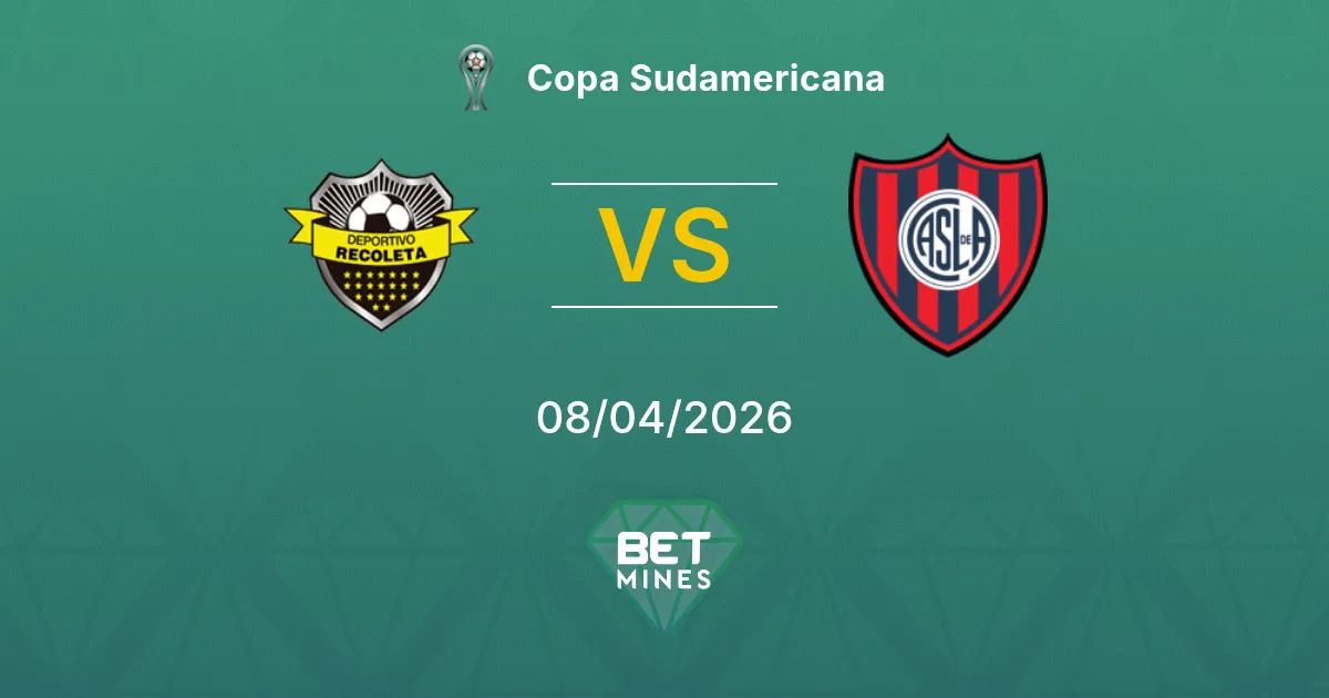 Deportivo Recoleta vs San Lorenzo Pronóstico: Previa y Análisis del Partido | Copa Sudamericana 08-04-2026
