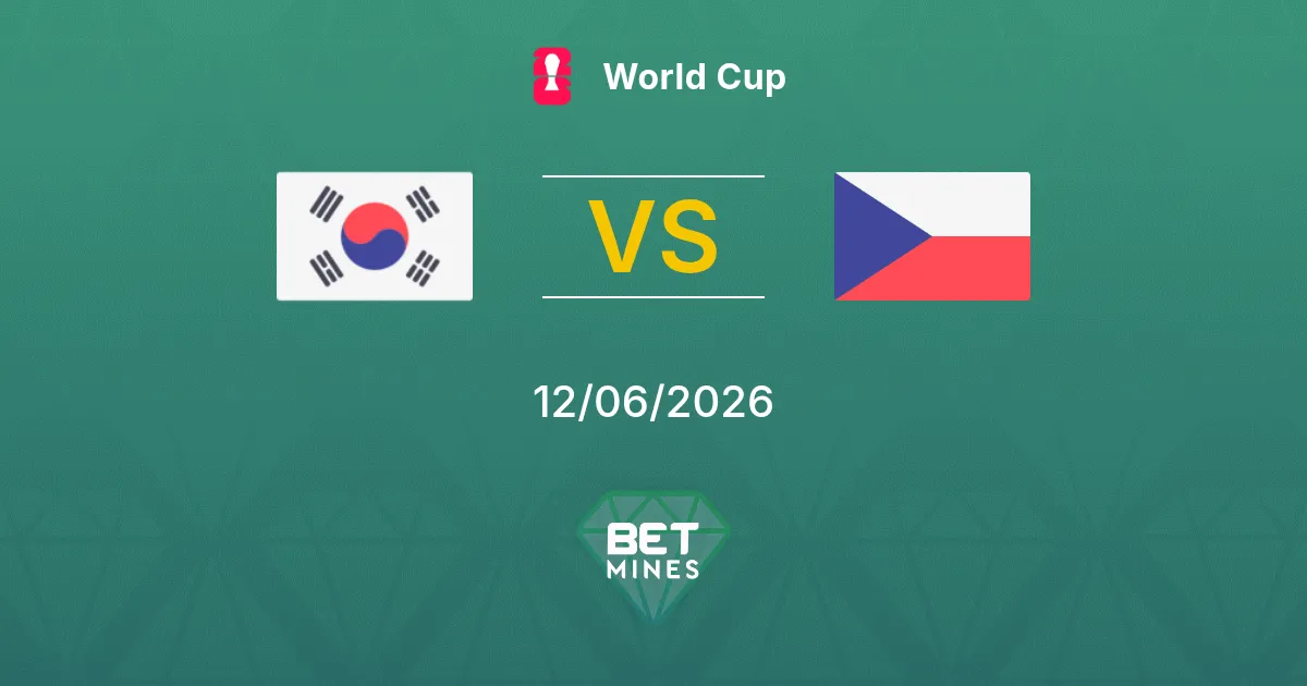 Repubblica di Corea vs Repubblica Ceca Pronostico: Anteprima e Analisi della Partita | Coppa del Mondo 12-06-2026