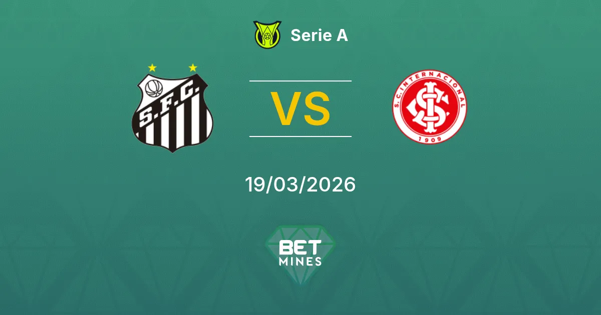 Santos vs Internacional Prediction: Match Preview and Analysis | Serie A 19-03-2026