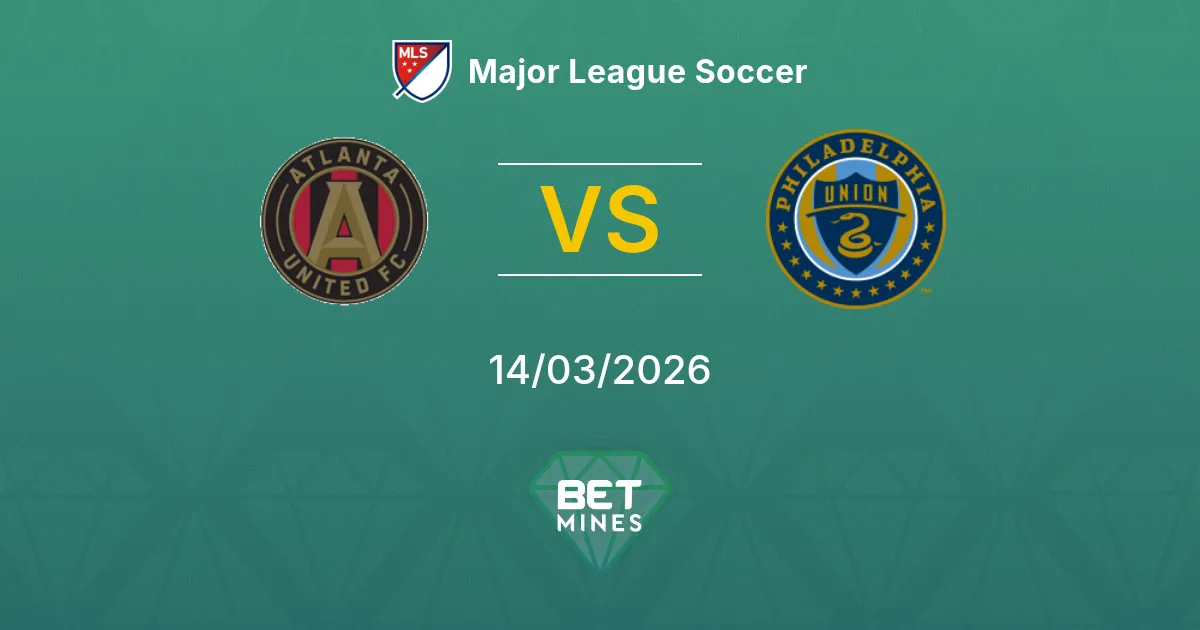 Atlanta United vs Philadelphia Union Prediction: Match Preview and Analysis | Major League Soccer 14-03-2026