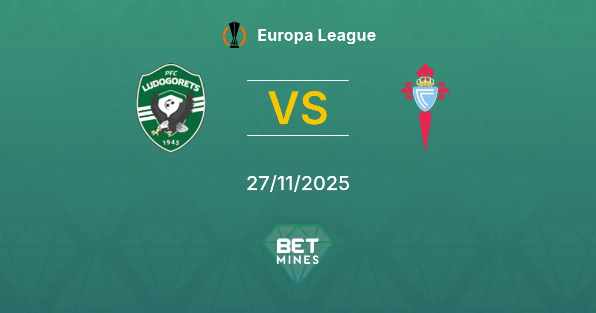 Ludogorets vs Celta de Vigo Prediction: Match Preview and Analysis | Europa League 27-11-2025