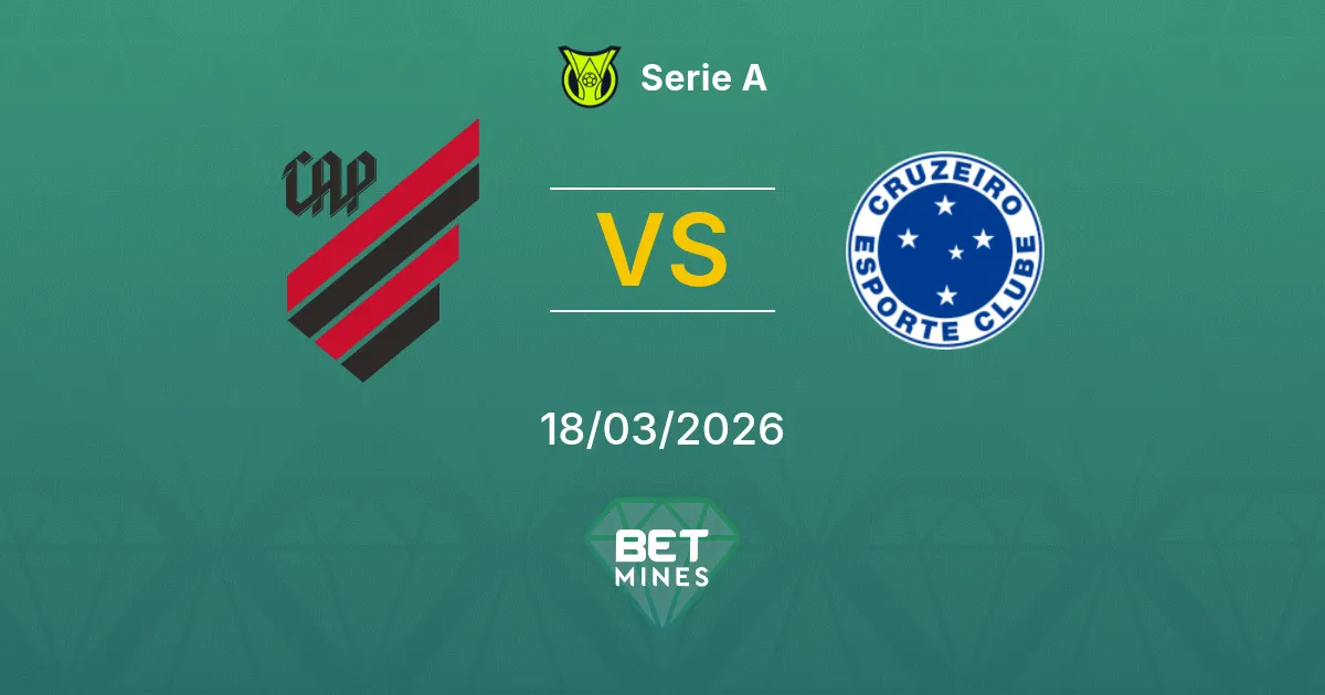Athletico PR vs Cruzeiro Prediction: Match Preview and Analysis | Serie A 18-03-2026