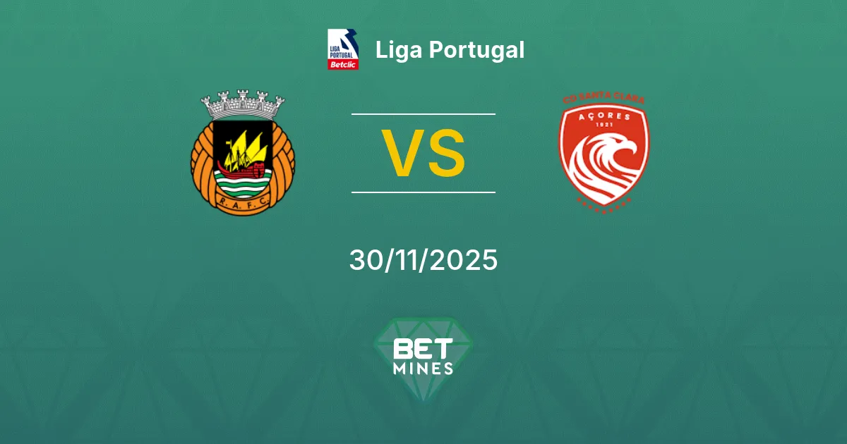 Rio Ave vs Santa Clara Prediction: Match Preview and Analysis | Liga Portugal 30-11-2025