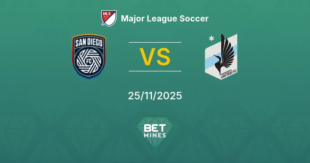 San Diego vs Minnesota United Prediction: Match Preview and Analysis | Major League Soccer 25-11-2025
