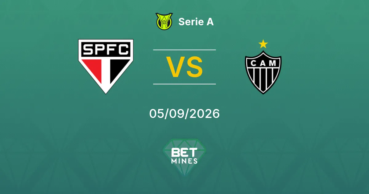 São Paulo vs Atlético Mineiro Prediction: Match Preview and Analysis | Serie A 05-09-2026