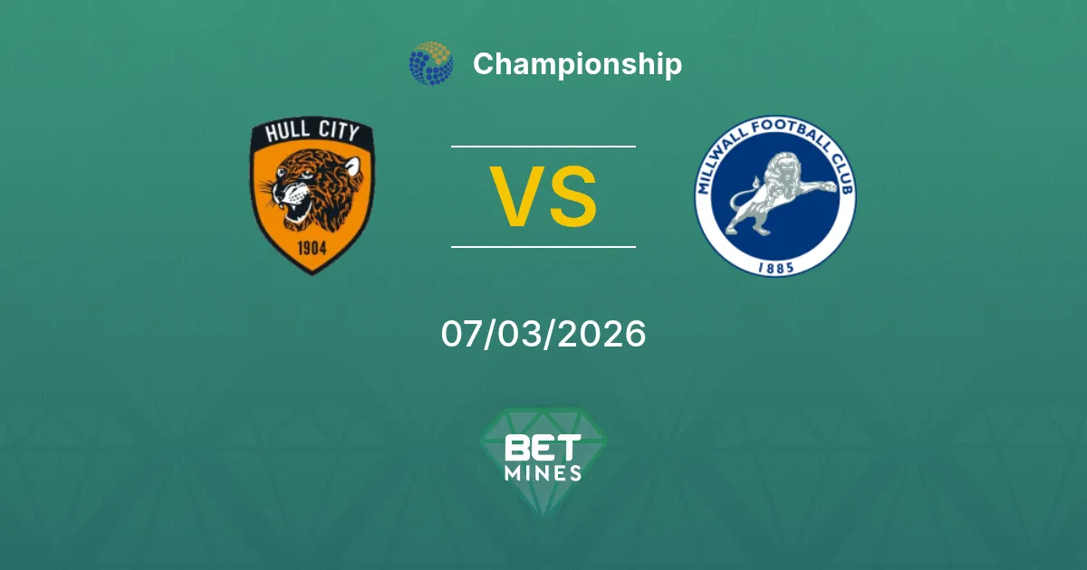 Hull City vs Millwall Prediction: Match Preview and Analysis | Championship 07-03-2026