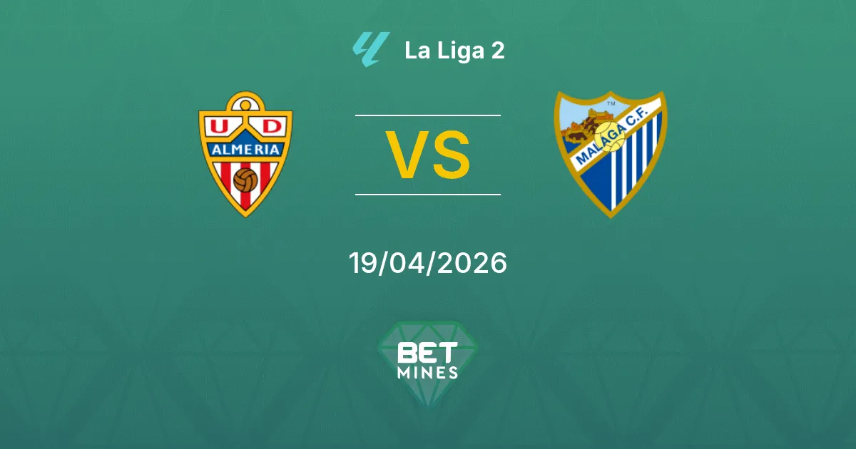 Almería vs Málaga Pronostico: Anteprima e Analisi della Partita | La Liga 2 19-04-2026