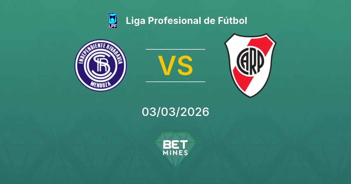 Independiente Rivadavia vs River Plate Pronostic : Aperçu et Analyse du Match | Liga Profesional de Fútbol 03-03-2026