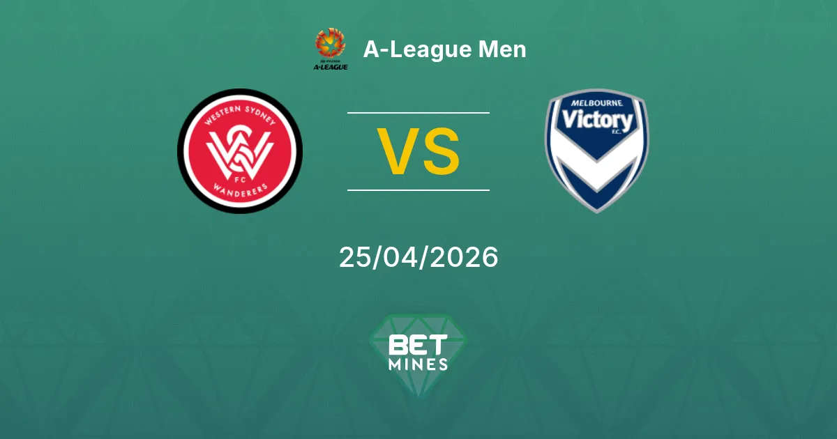 Western Sydney Wanderers vs Melbourne Victory Pronostico: Anteprima e Analisi della Partita | A-League Men 25-04-2026