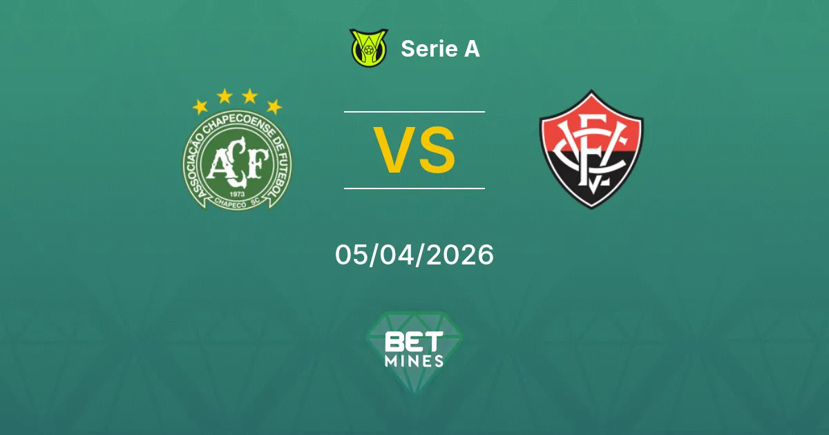 Chapecoense vs Vitória Pronóstico: Previa y Análisis del Partido | Serie A 05-04-2026
