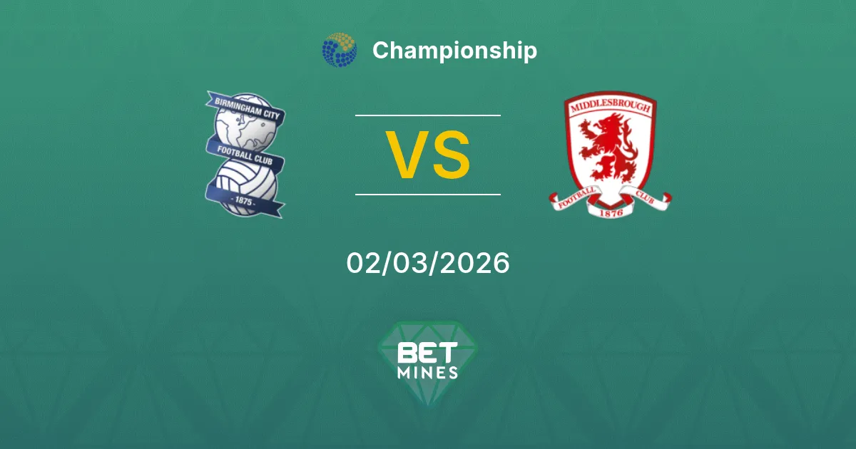 Birmingham City vs Middlesbrough