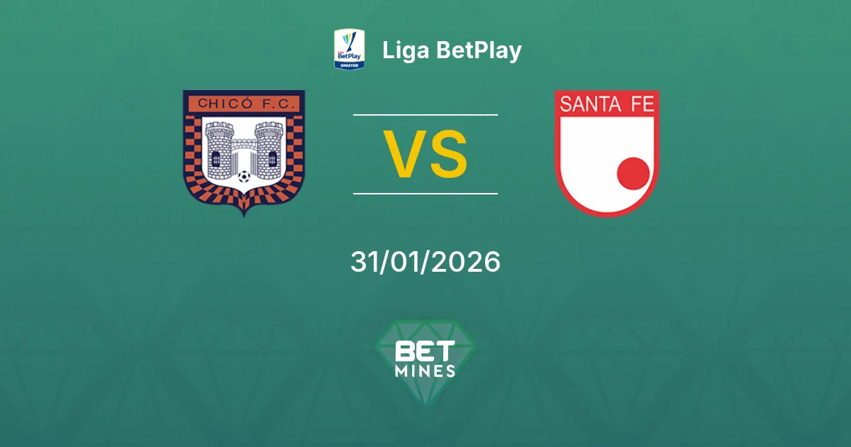 Boyacá Chicó vs Santa Fe Prediction: Match Preview and Analysis | Liga BetPlay 31-01-2026