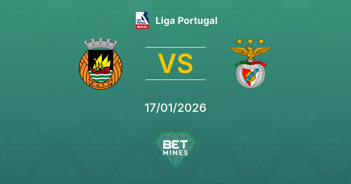 Rio Ave vs Benfica Prediction: Match Preview and Analysis | Liga Portugal 17-01-2026