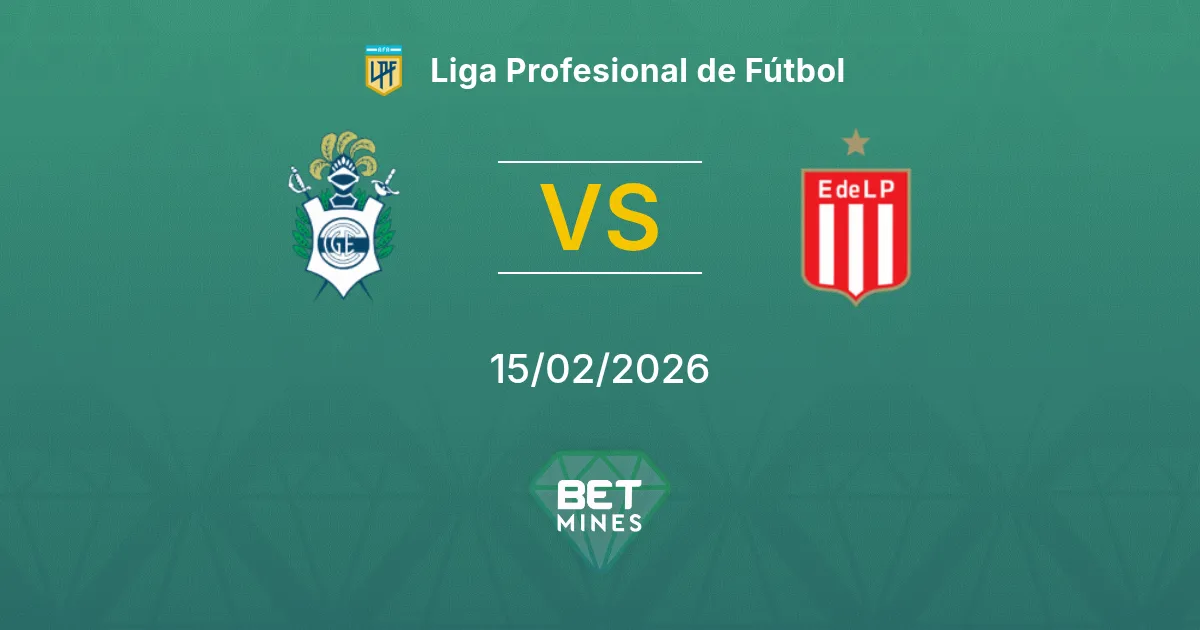 Gimnasia La Plata vs Estudiantes Pronóstico: Análisis y Previa del Partido | Liga Profesional de Fútbol 15-02-2026