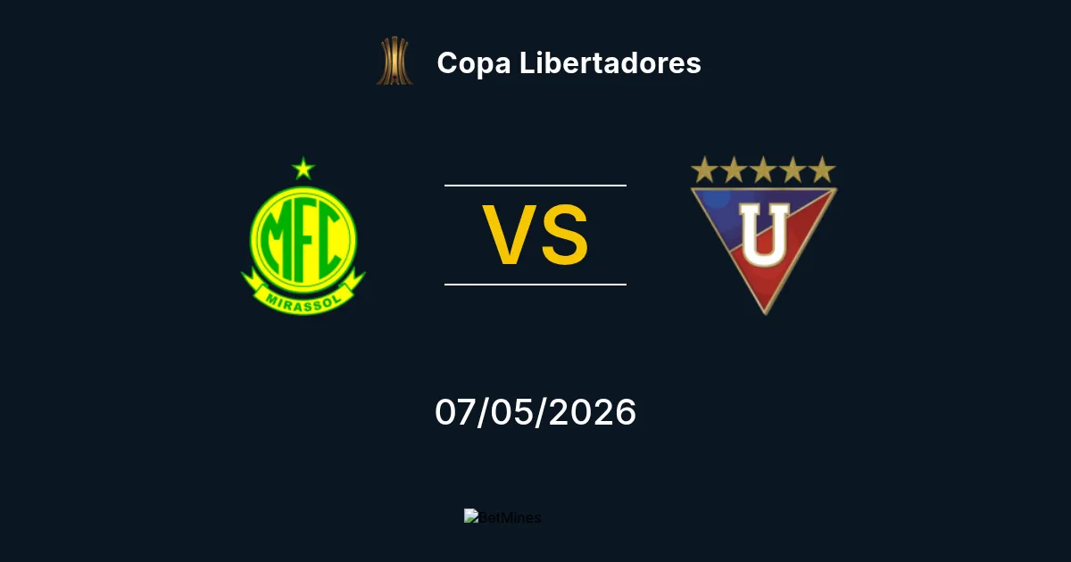 Mirassol vs LDU Quito Pronóstico: Previa y Análisis del Partido | Copa Libertadores 07-05-2026
