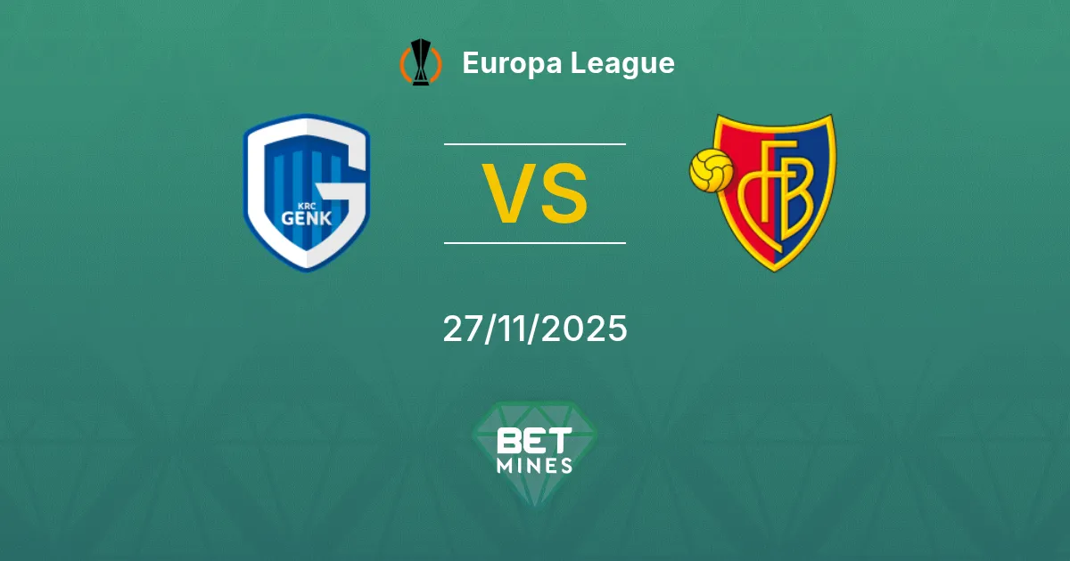 Genk vs Basel Prediction: Match Preview and Analysis | Europa League 27-11-2025