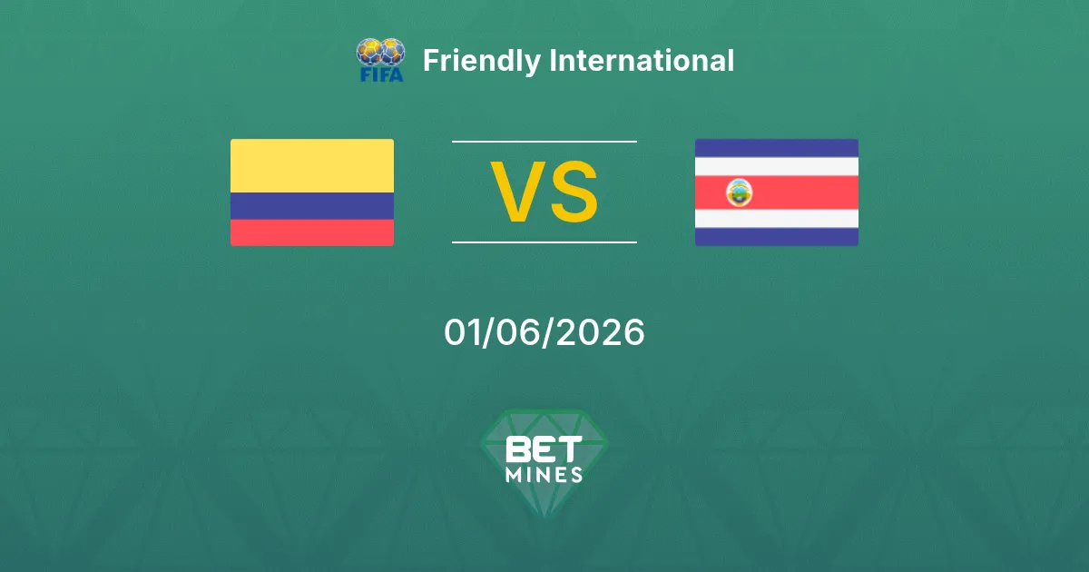 Colombia vs Costa Rica Pronostico: Anteprima e Analisi della Partita | Amichevole Internazionale 01-06-2026