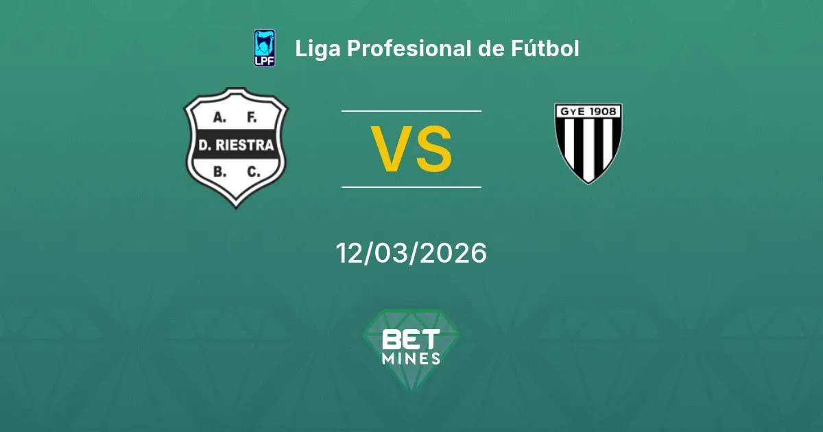 Deportivo Riestra vs Gimnasia y Esgrima Mendoza Prediction: Match Preview and Analysis | Liga Profesional de Fútbol 12-03-2026