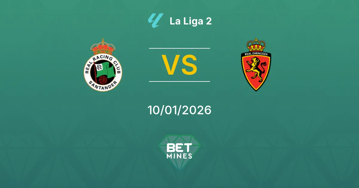 Racing Santander vs Real Zaragoza Pronostico: Anteprima e Analisi della Partita | La Liga 2 10-01-2026
