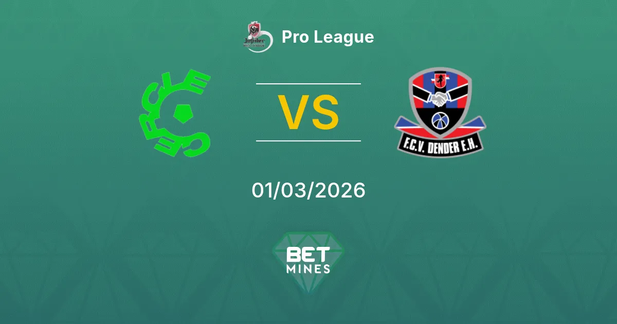 Cercle Brugge vs Dender Pronostic : Aperçu et Analyse du Match | Pro League 01-03-2026