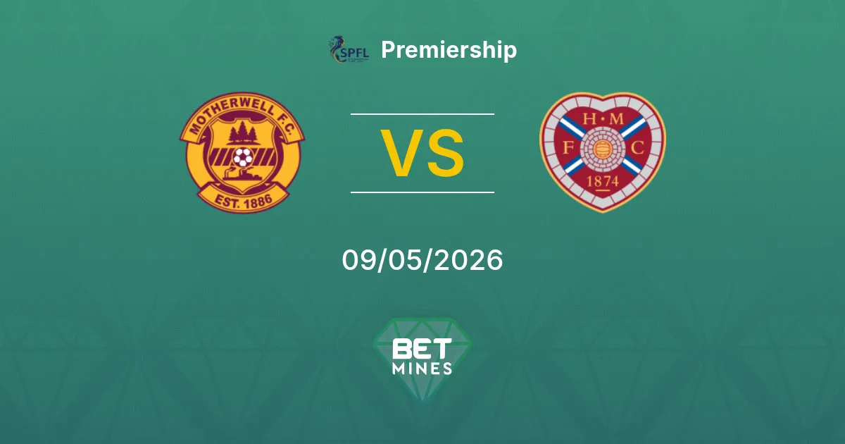 Motherwell vs Hearts Pronostico: Anteprima e Analisi della Partita | Premiership 09-05-2026