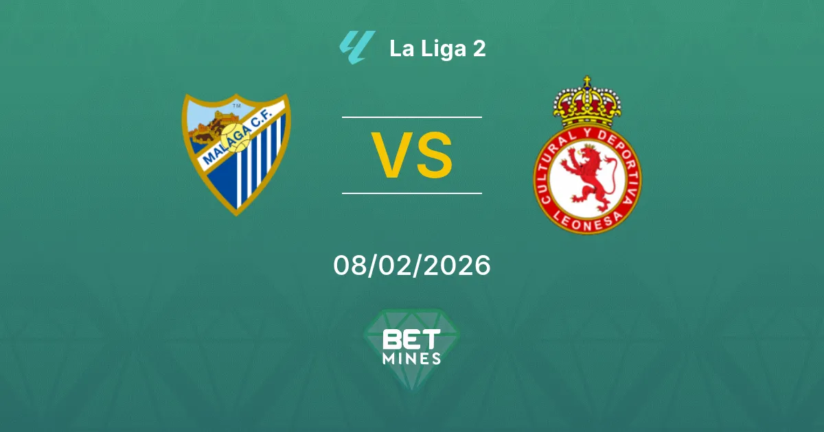 Málaga vs Cultural Leonesa Prediction: Match Preview and Analysis | La Liga 2 08-02-2026