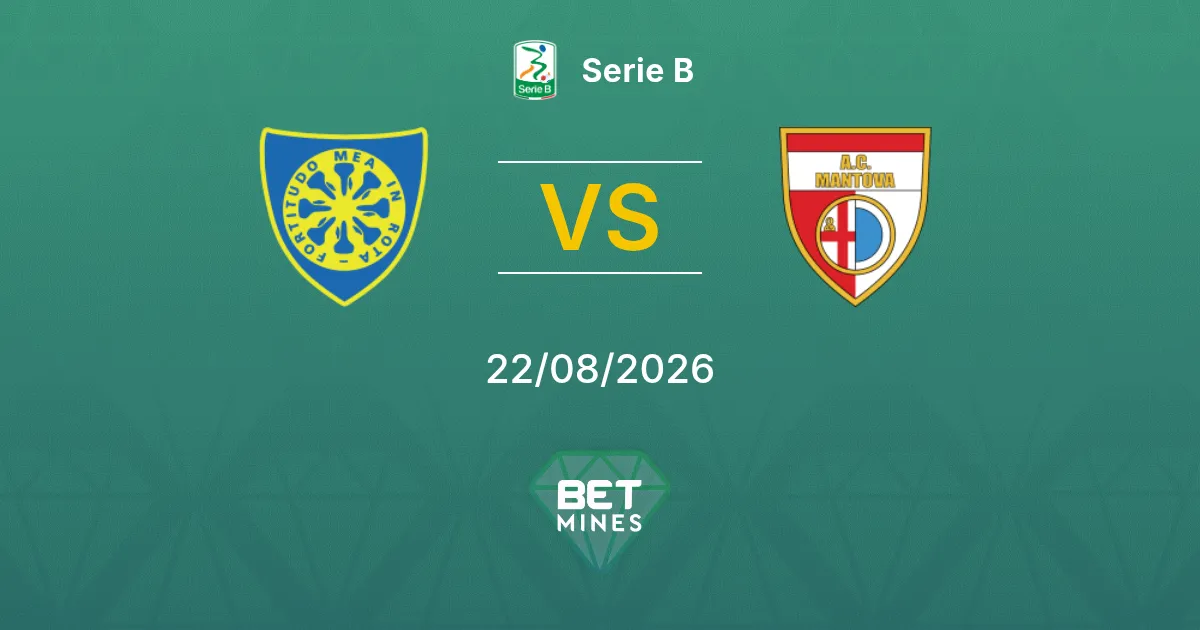 Carrarese vs Mantova Prediction: Match Preview and Analysis | Serie B 22-08-2026