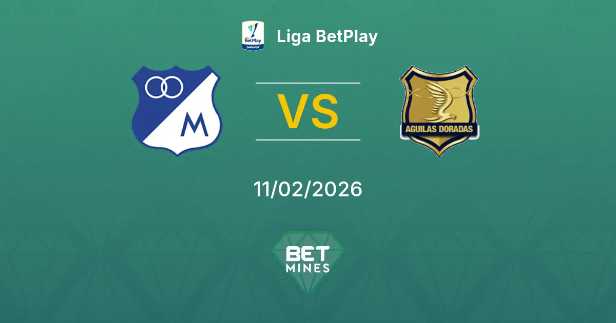 Millonarios vs Rionegro Águilas Prediction: Match Preview and Analysis | Liga BetPlay 11-02-2026