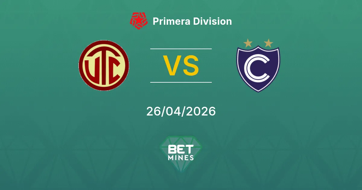 UTC Cajamarca vs Cienciano Pronostico: Anteprima e Analisi della Partita | Primera Division 26-04-2026