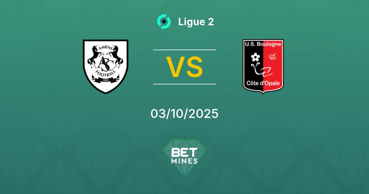 Amiens SC vs Boulogne Pronostico: Anteprima e Analisi della Partita | Ligue 2 03-10-2025