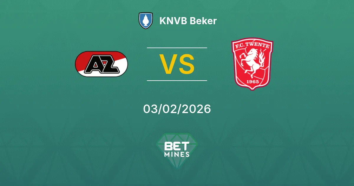 AZ vs FC Twente Prediction: Match Preview and Analysis | KNVB Beker 03-02-2026
