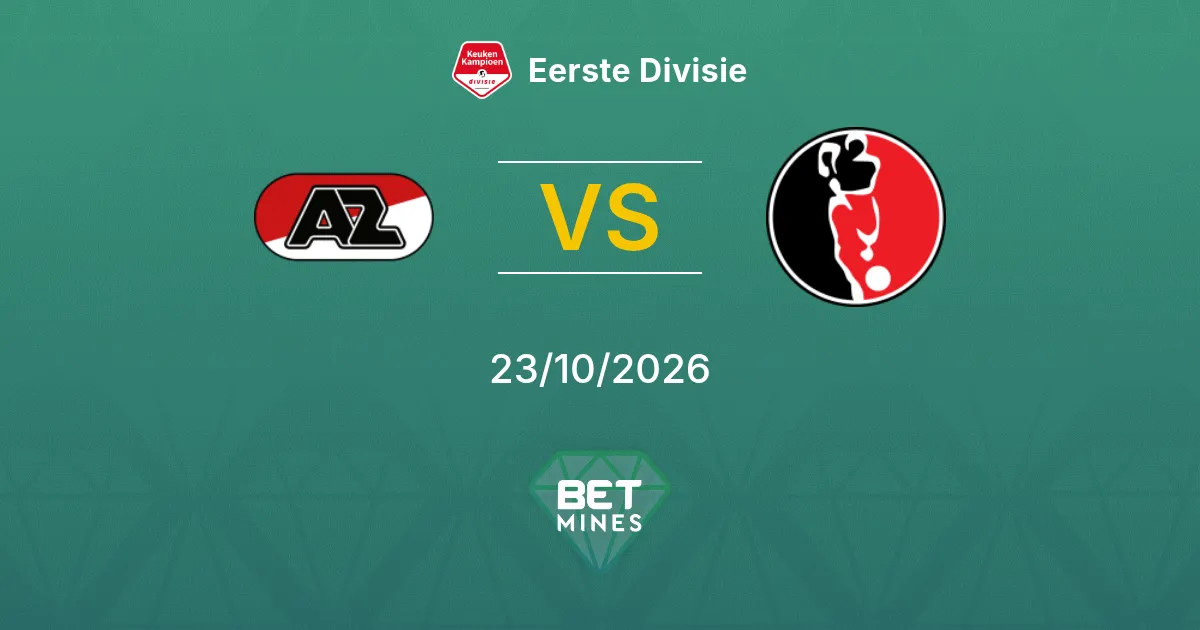 Jong AZ vs Helmond Sport