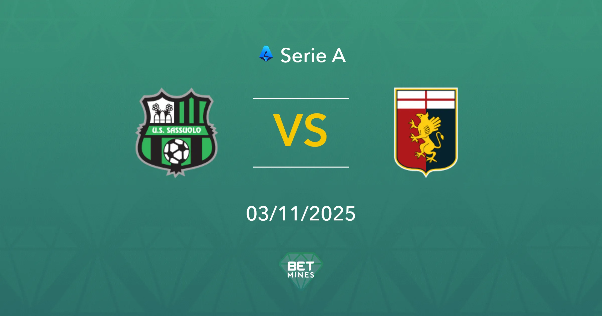 Sassuolo vs Genoa Prediction: Match Preview and Analysis | Serie A, Matchday 10