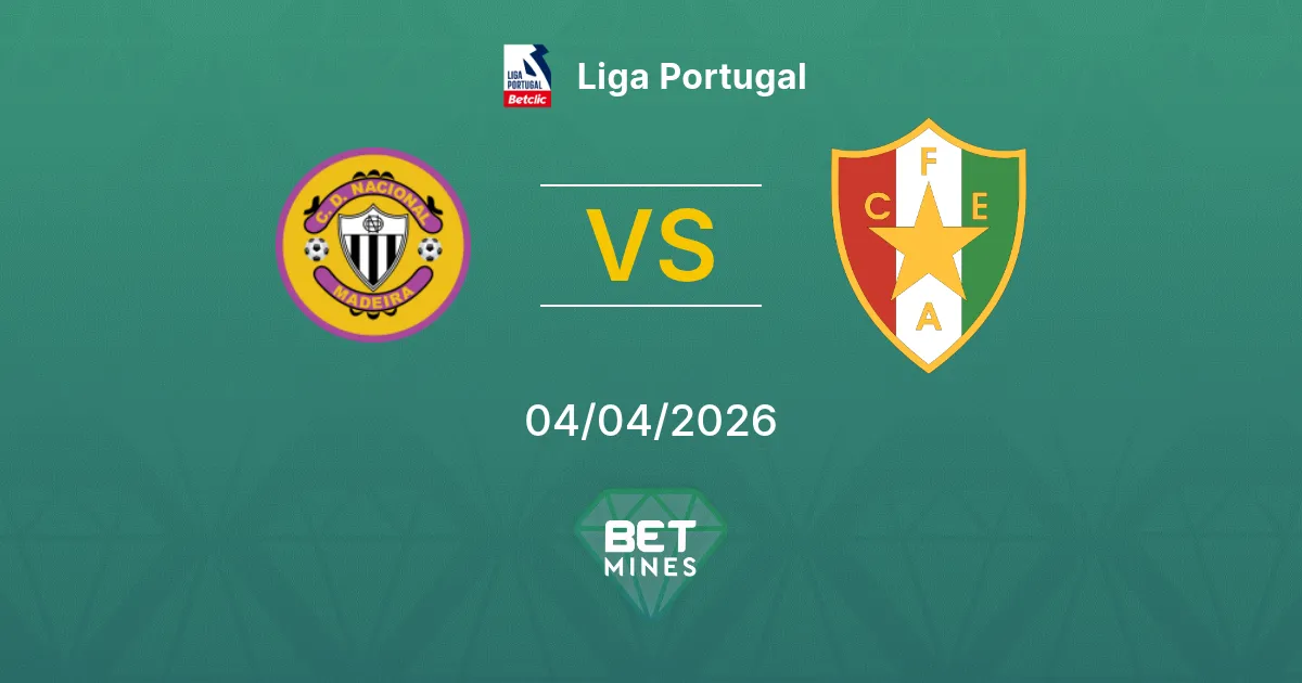 Nacional vs Estrela Amadora