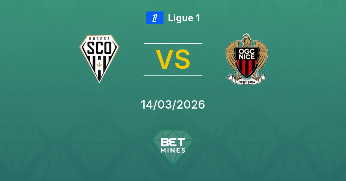 Angers SCO vs Nice