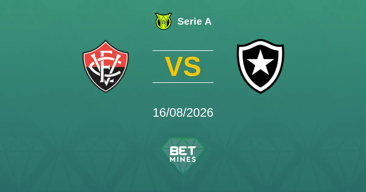 Vitória vs Botafogo Prediction: Match Preview and Analysis | Serie A 16-08-2026