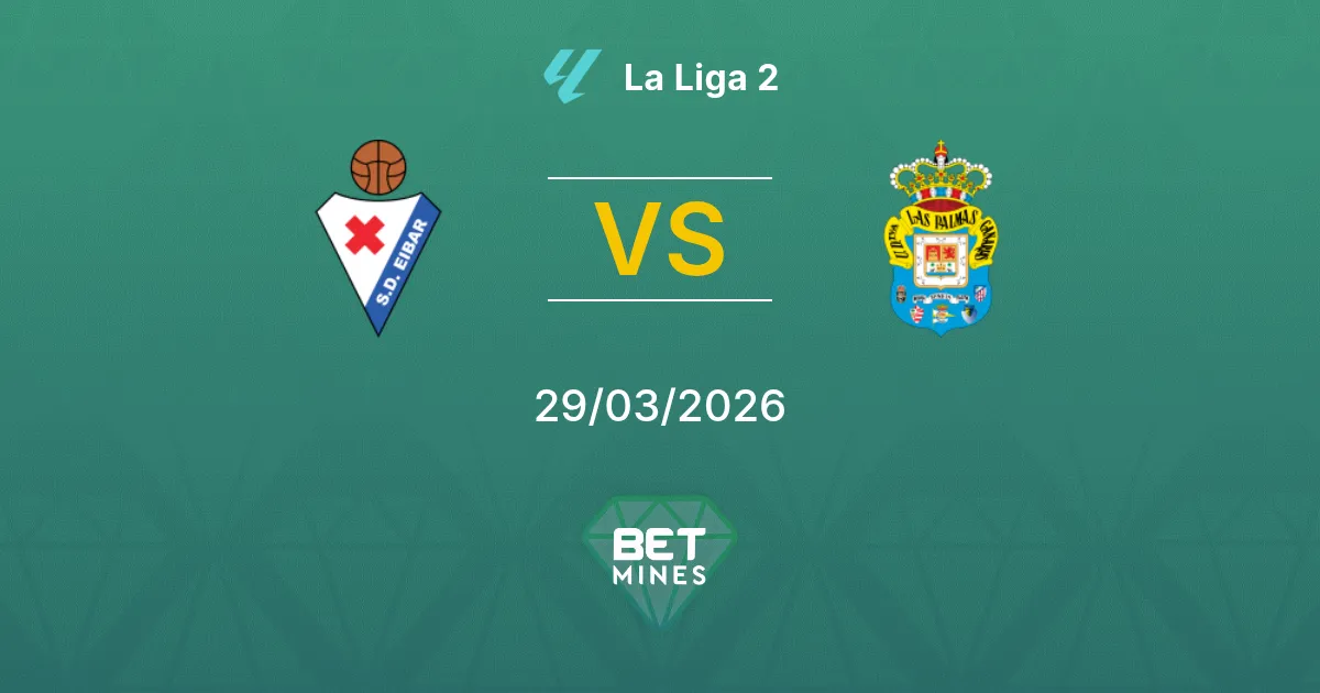 SD Eibar vs Las Palmas Pronostico: Anteprima e Analisi della Partita | La Liga 2 29-03-2026