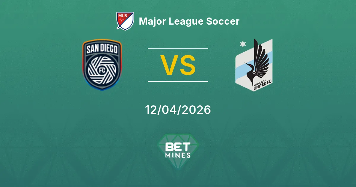 San Diego vs Minnesota United Pronóstico: Previa y Análisis del Partido | Major League Soccer 12-04-2026