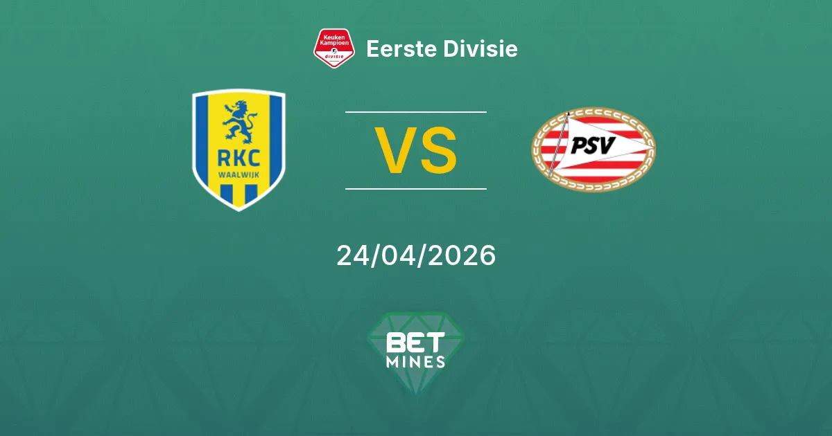 RKC Waalwijk vs Jong PSV