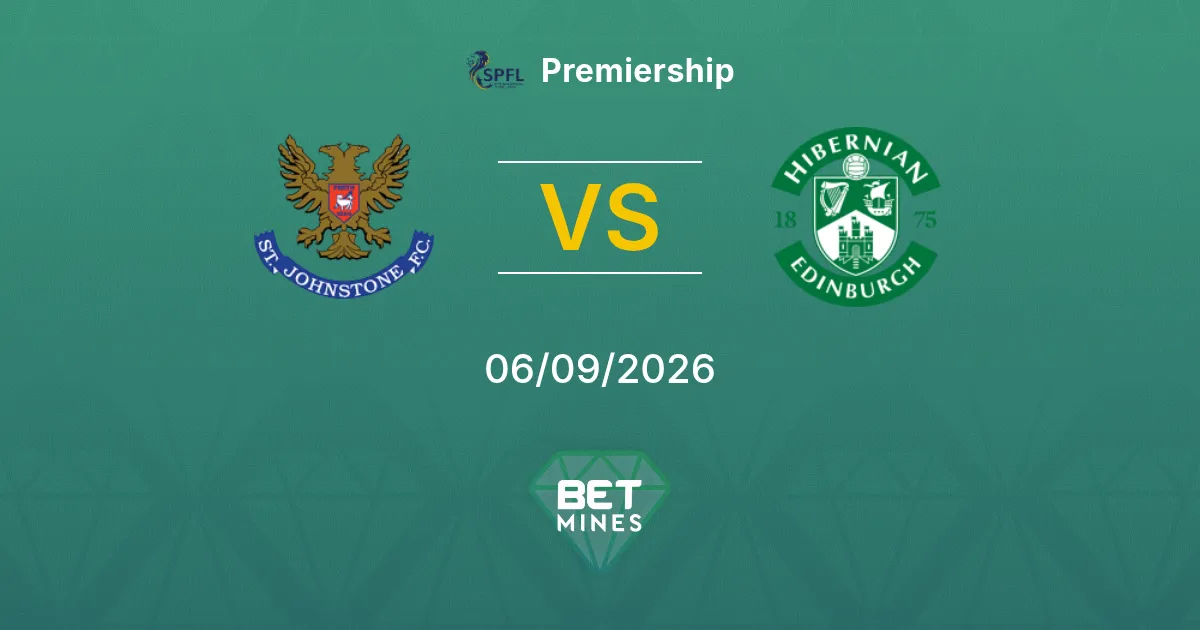 Pronostico St. Johnstone vs Hibernian: Anteprima e Analisi della Partita | Premiership 06-09-2026