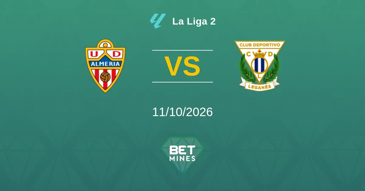 Almería vs Leganés Prediction: Match Preview and Analysis | La Liga 2 11-10-2026