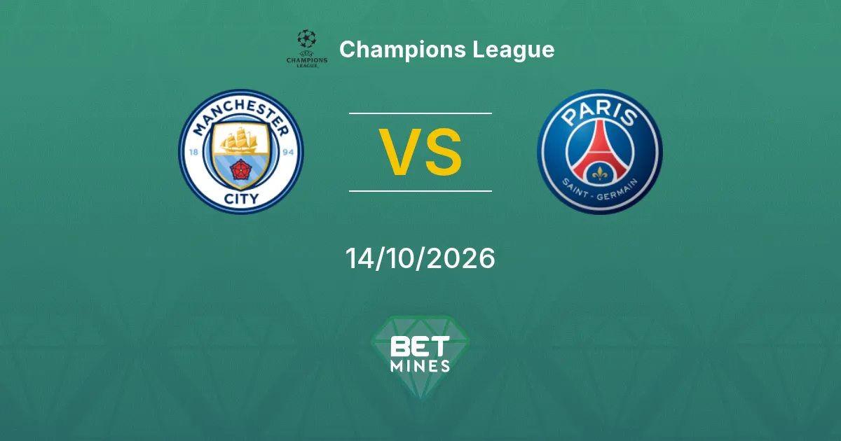 Manchester City vs Paris Saint Germain Pronostico: anteprima e analisi della partita | Champions League 14-10-2026