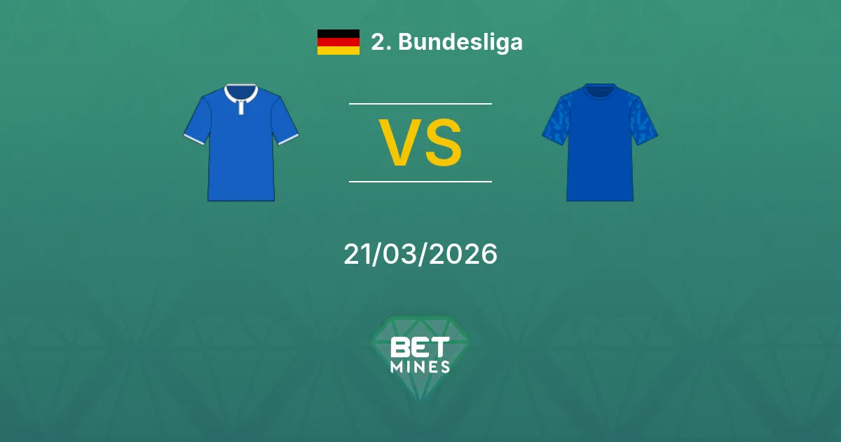 Darmstadt 98 vs Schalke 04 Pronostic : Aperçu et Analyse du Match | 2. Bundesliga 21-03-2026