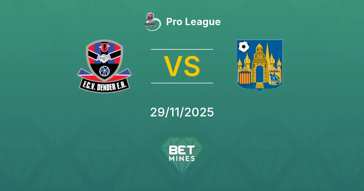 Dender vs Westerlo Prediction: Match Preview and Analysis | Pro League 29-11-2025