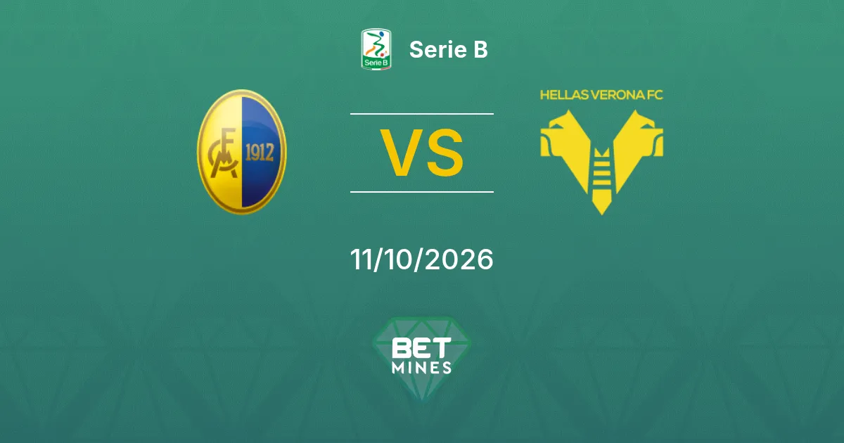 Modena vs Hellas Verona Pronóstico: previa y análisis del partido | Serie B 11-10-2026