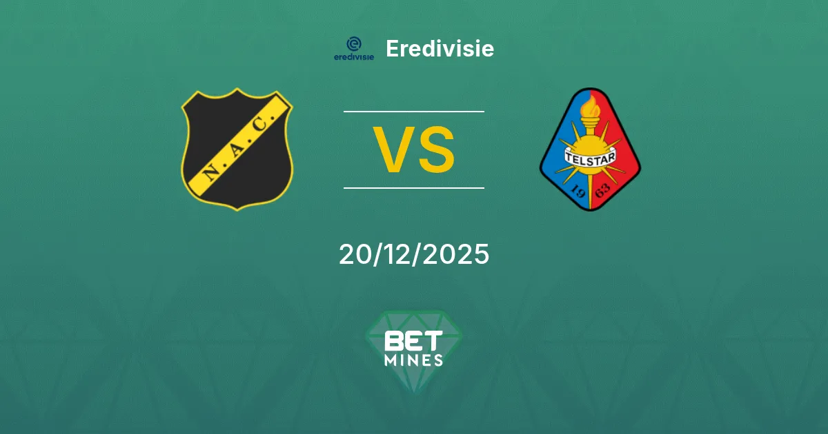 NAC Breda vs Telstar Pronostico: Anteprima e Analisi della Partita | Eredivisie 20-12-2025