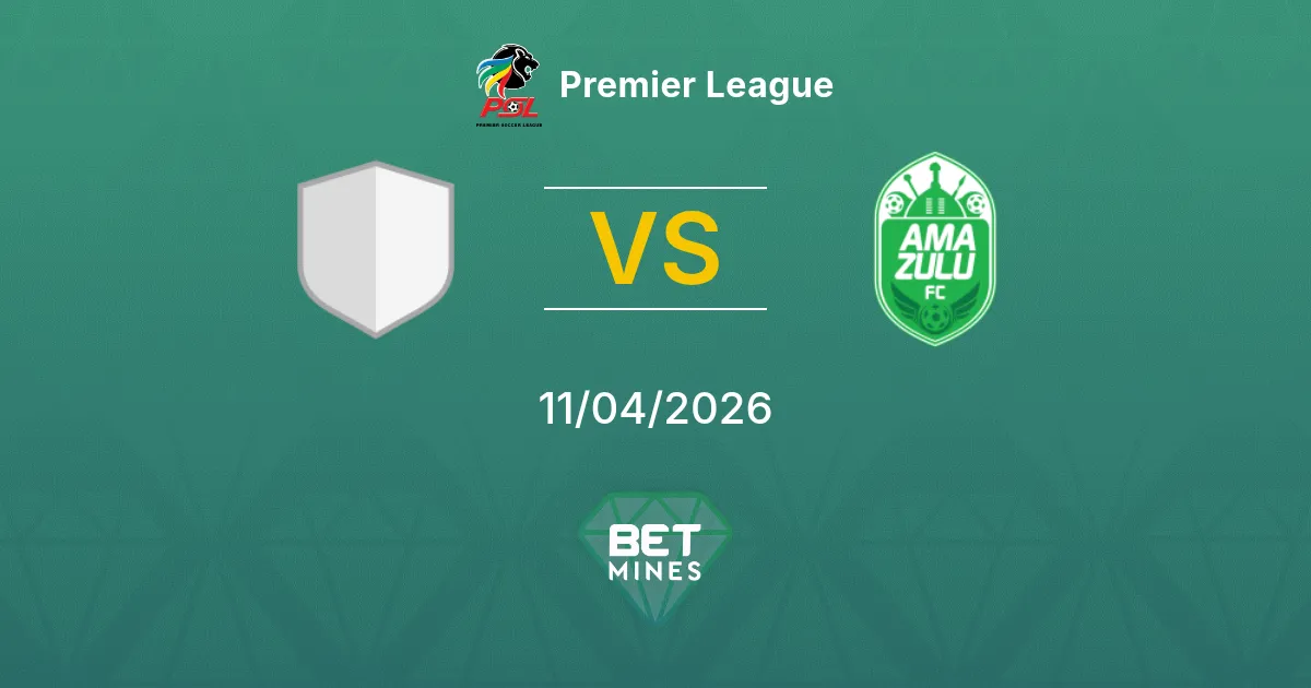 Siwelele vs AmaZulu Pronóstico: Previa y Análisis del Partido | Premier League 11-04-2026