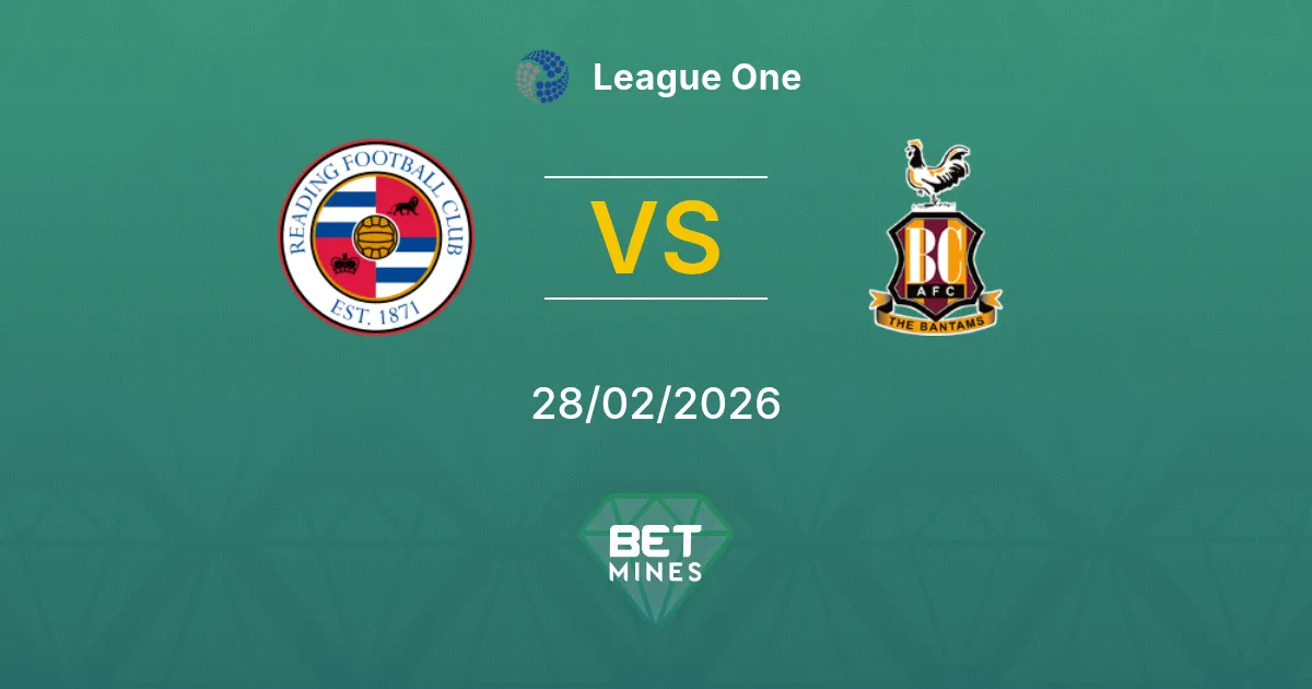 Reading vs Bradford City