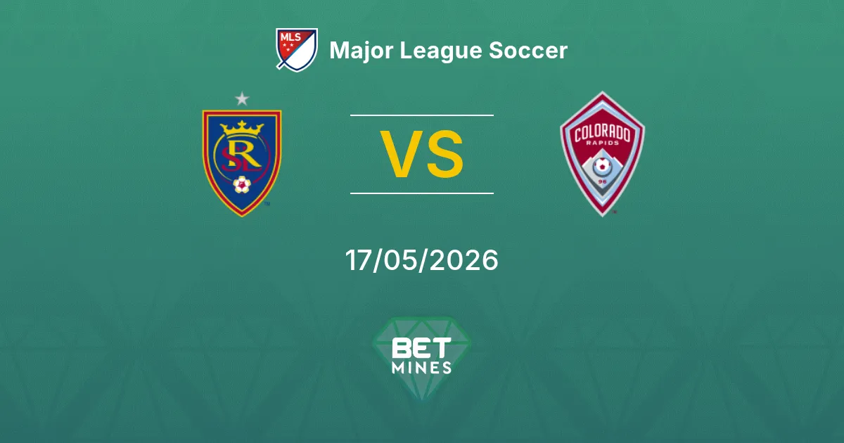 Real Salt Lake vs Colorado Rapids Pronóstico: Previa y Análisis del Partido | Major League Soccer 17-05-2026